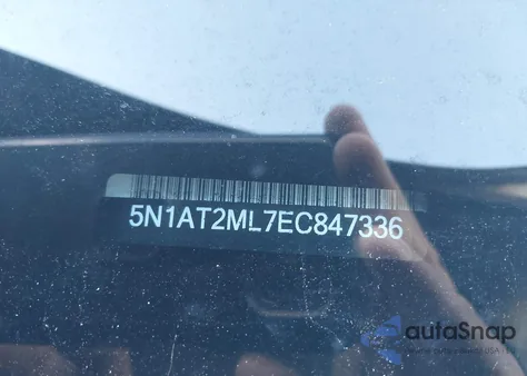 2014 Nissan Rogue Sv from USA, damaged, VIN 5N1AT2ML7EC847336